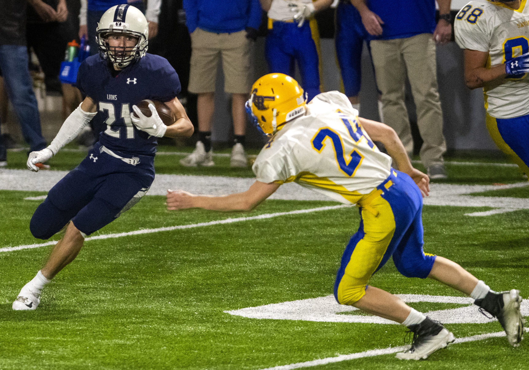 Lighthouse Christian vs Salmon River state semifinal